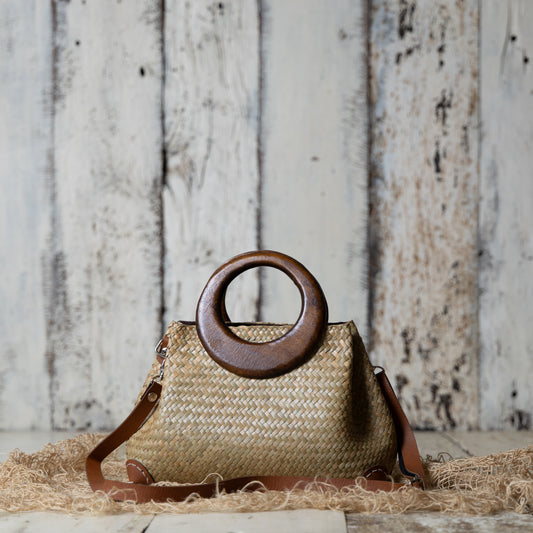 Aura Weave Bag - Natural