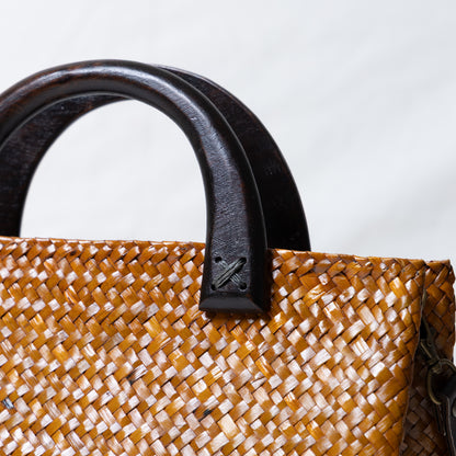 Duet Weave Bag (tan brown)