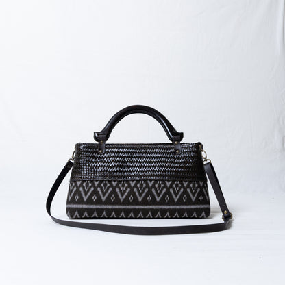 Classic Ikkat Bag (charcoal grey)