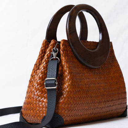 Aura Weave Bag - Tan
