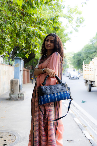Classic Ikkat Bag (Indigo)