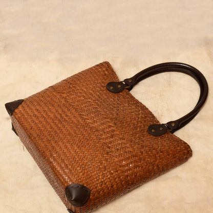 The Carryall Tote - Cinnamon Brown