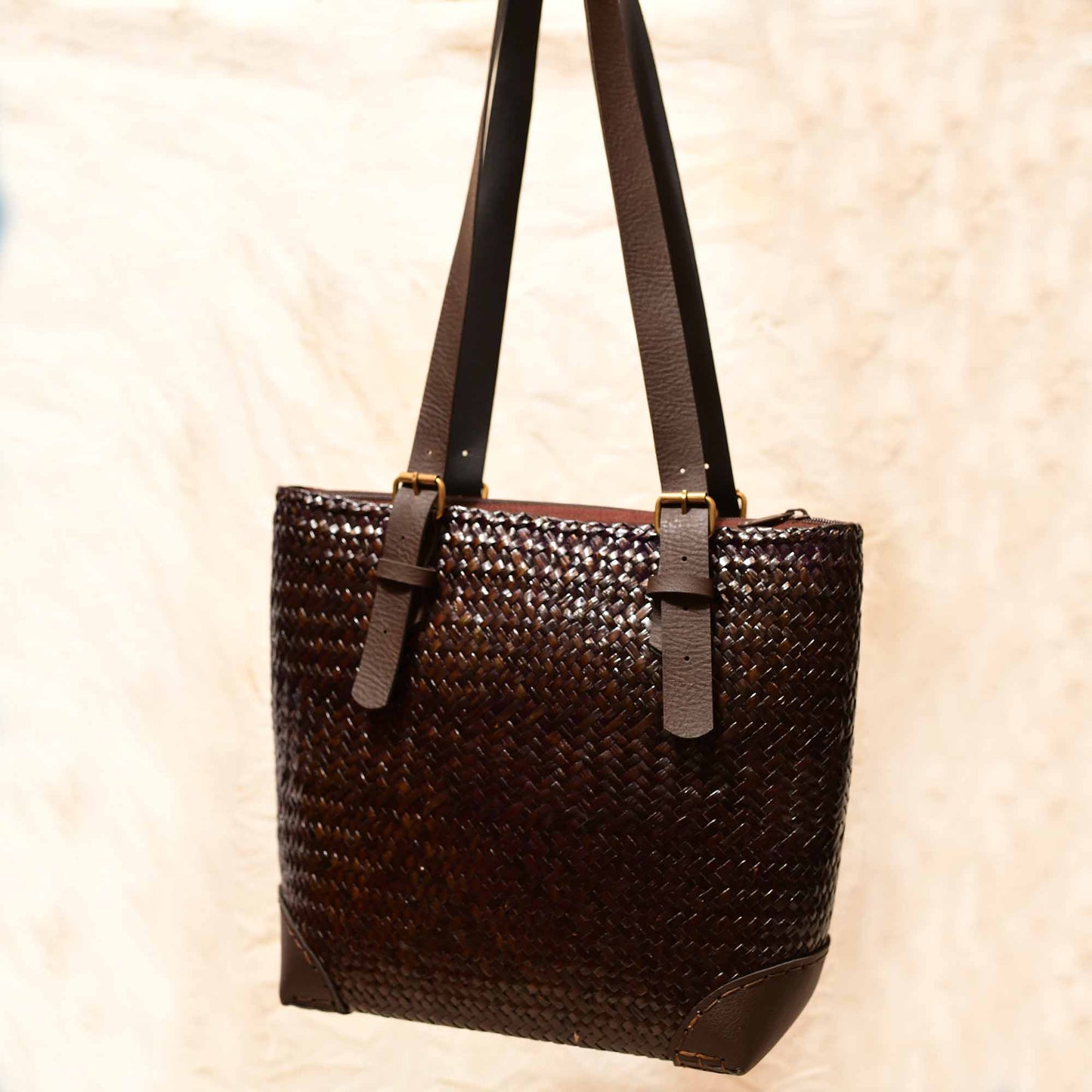 Medium Tote Bag  Deep Brown